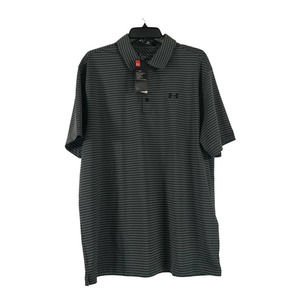 Under Armour Playoff Core Short Sleeve Polo - Men's Size XL - Gray